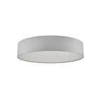 Cierro 6 Light Flush Ceiling Light With Ivory Cotton Shade CIE4815