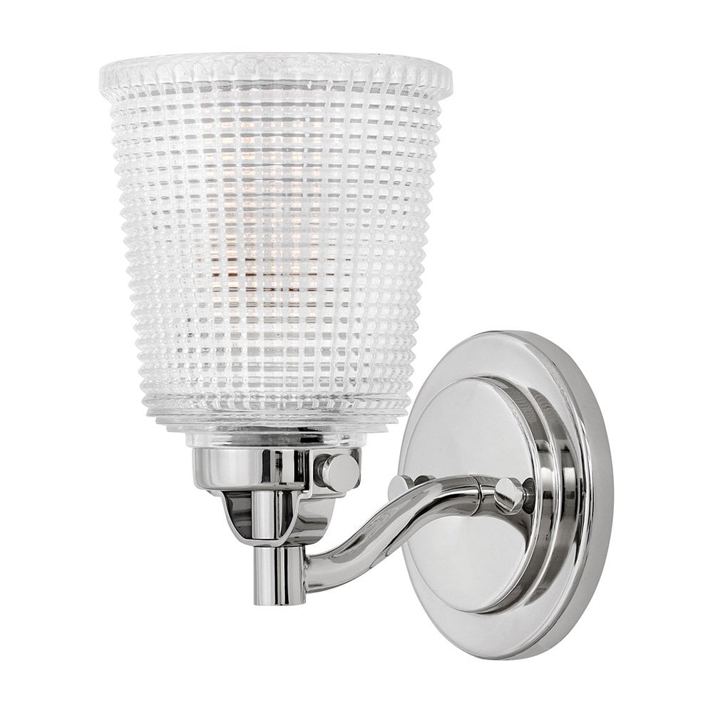 Bennett Stylish Bathroom LED Wall Light In Polished Chrome Finish HK/BENNETT1 BATH