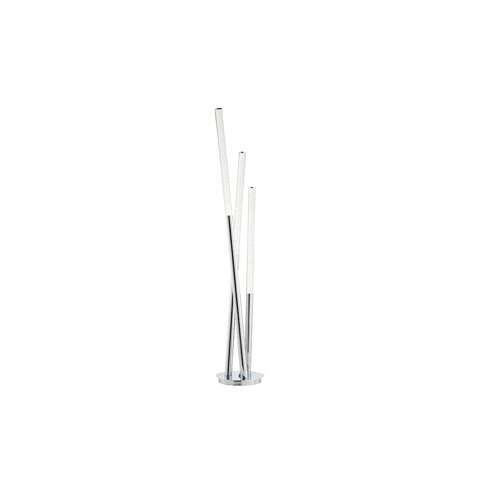 Glacier Stylish LED Floor Lamp With Bubble Acrylic Shades 76731