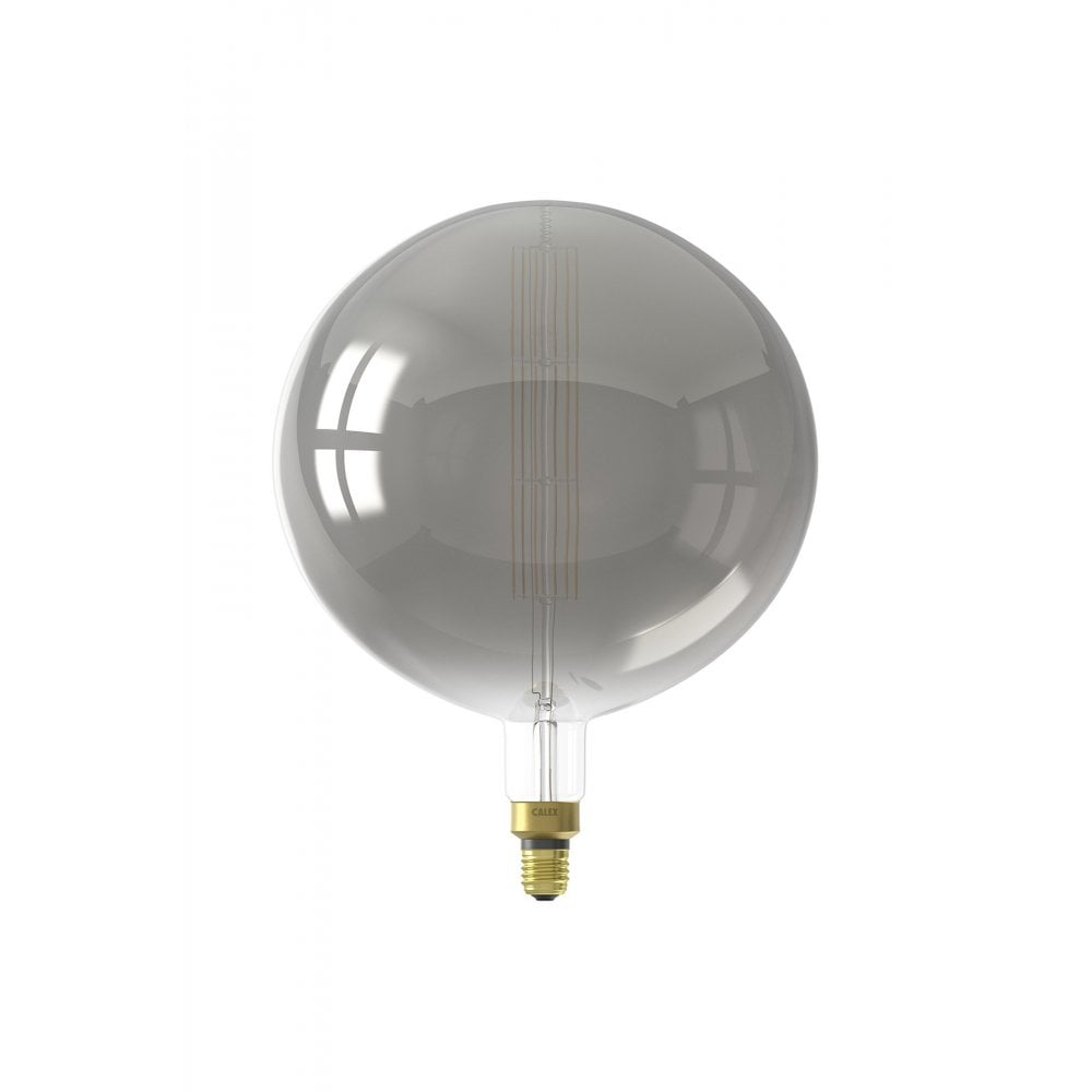 Manhattan Filament LED Dimmable ES (E27) 8 Watt Globe Lamp In Titanium 425920