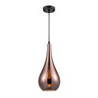 Droplet Modern Ceiling Pendant Light With Copper Glass PCH189