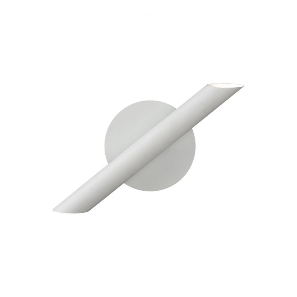 Take Modern 2 Light LED Wall Light In White Finish M5784