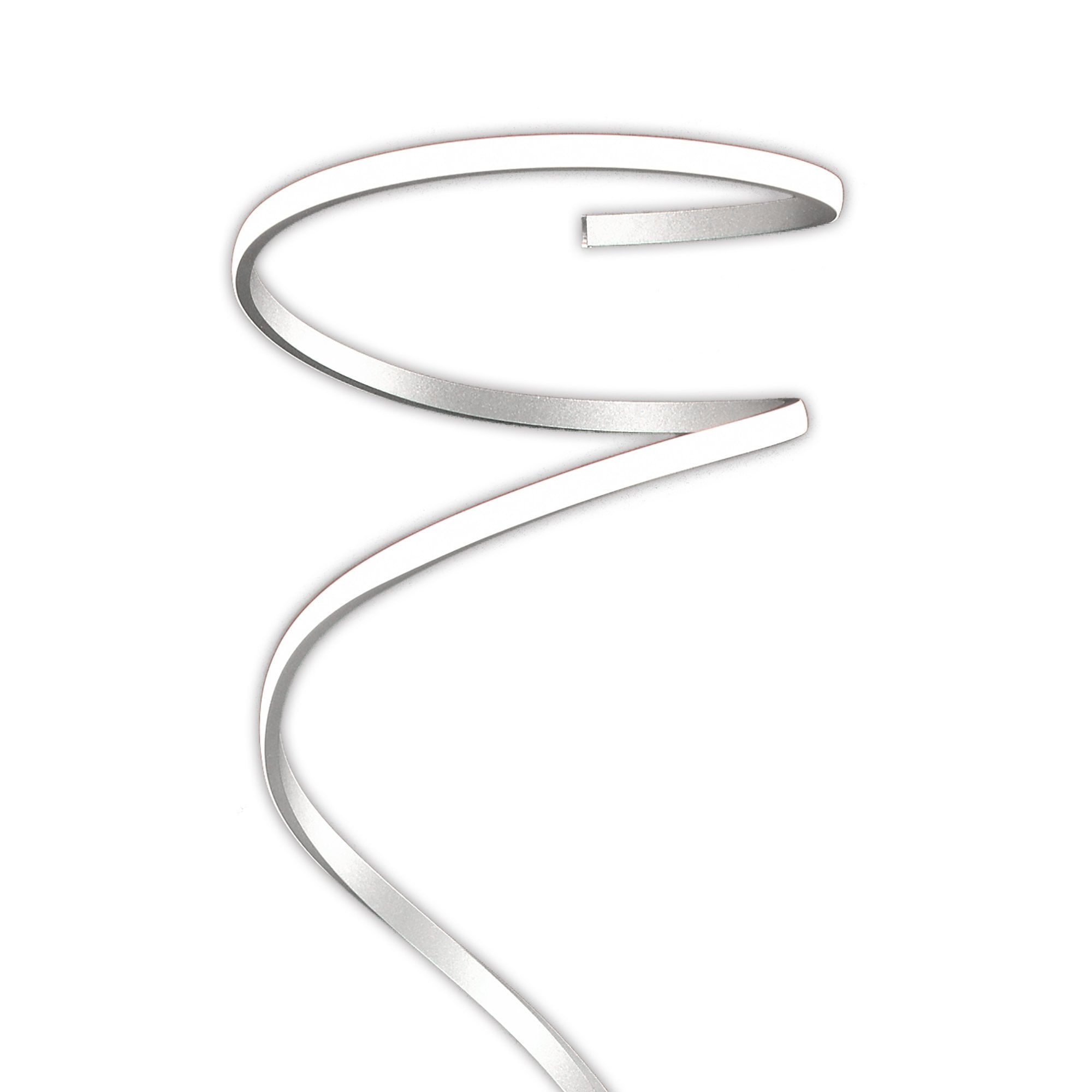 Helix Modern Dimmable LED Floor Lamp In Silver and Chrome Finish M6100