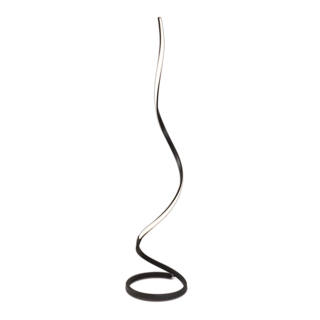 Nur Modern LED Floor Lamp In Brown Oxide Finish M5363