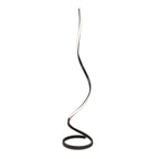 Nur Modern LED Floor Lamp In Brown Oxide Finish M5363