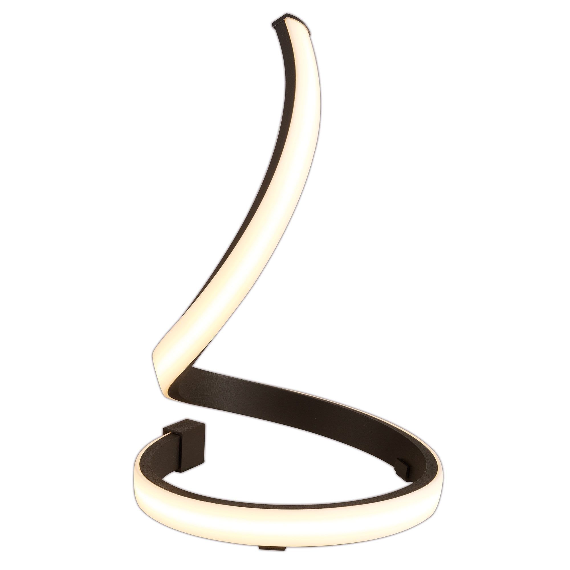 Nur Modern LED Table Lamp In Brown Oxide Finish M5366