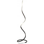 Nur XL Modern LED Floor Lamp In Brown Oxide Finish M5805