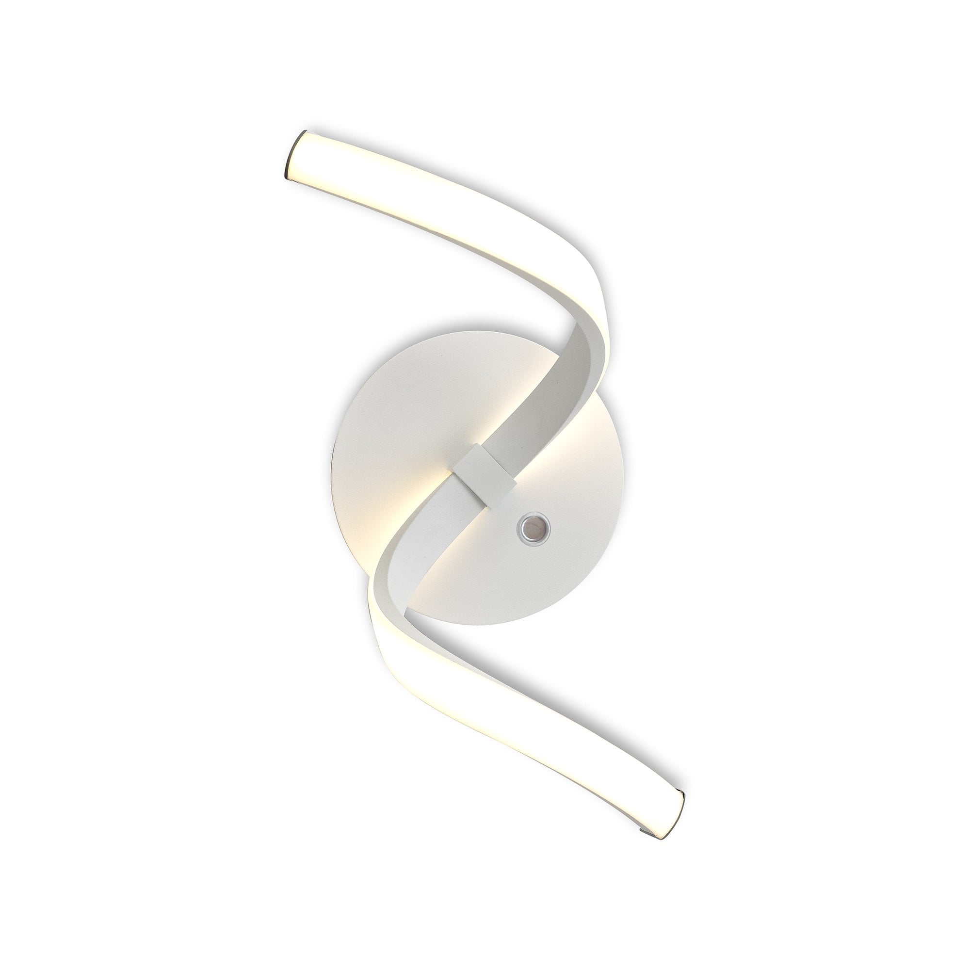 Nur Modern LED Dimmable Wall Light In White Finish M6005
