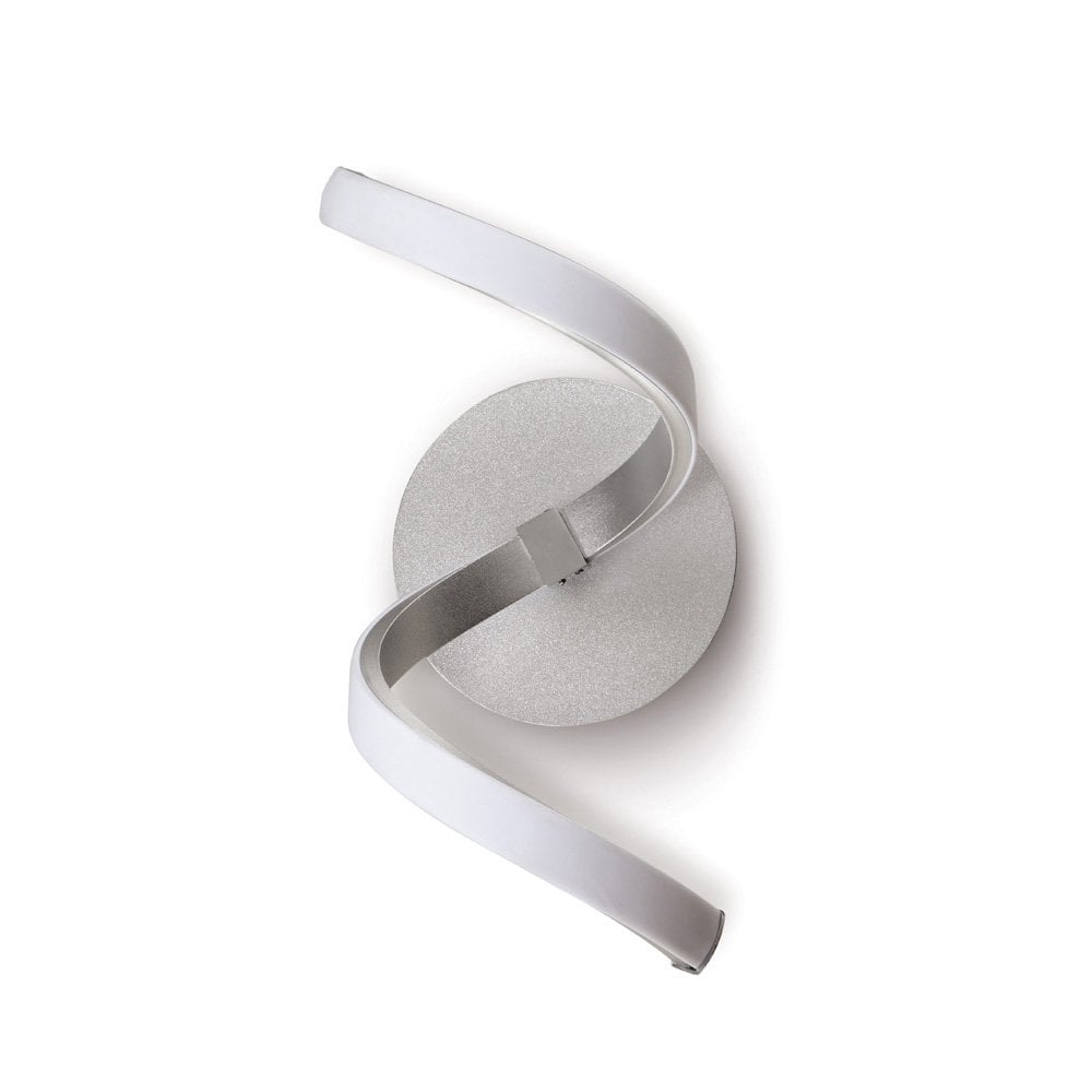 Nur Modern LED Wall Light In Silver And Chrome Finish M4985