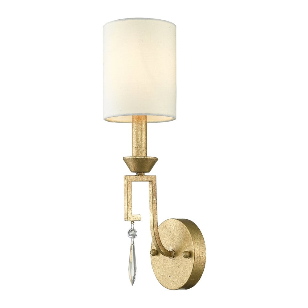 Lemuria Stunning Wall Light In Distressed Gold Finish GN/LEMURIA1