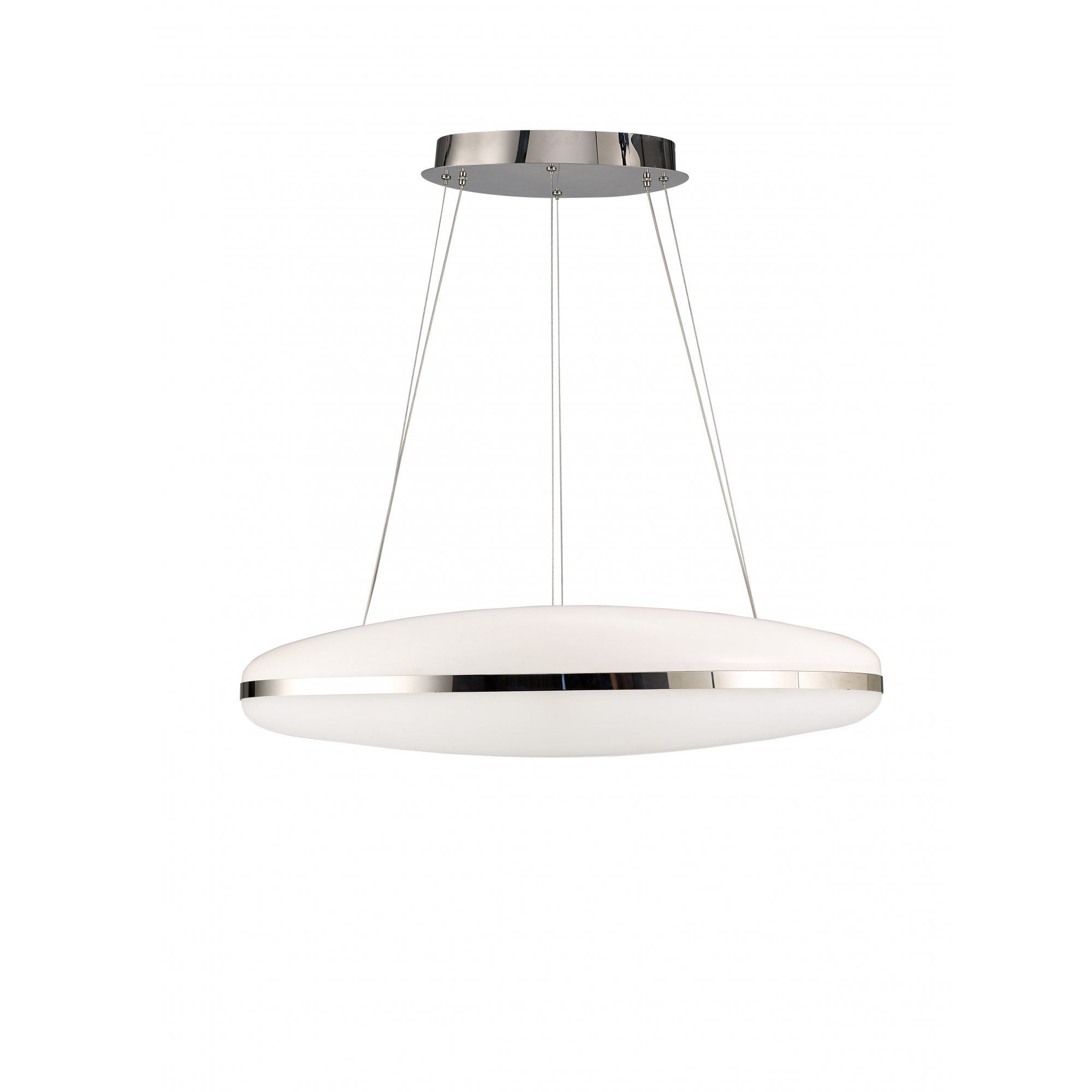 Oakley Modern LED Ceiling Pendant Light In Chrome Finish M4900