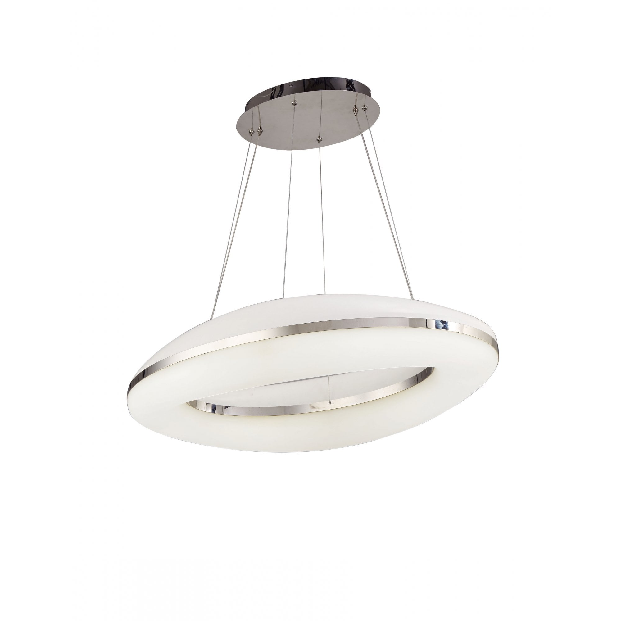 Oakley Modern LED Ceiling Pendant Light In Chrome Finish M4900