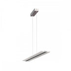 Burbuja Modern LED Linear Ceiling Pendant Light In Chrome Finish M5790