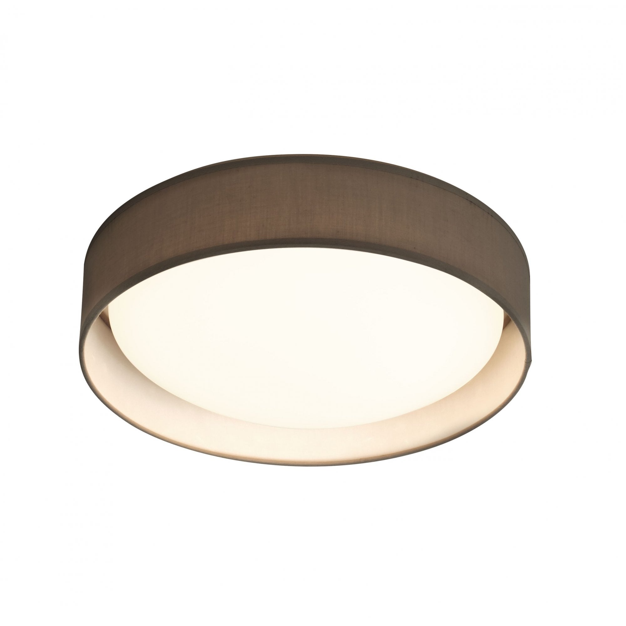 Gianna Modern Medium Flush Ceiling Light In Grey Finish 9371-50GY