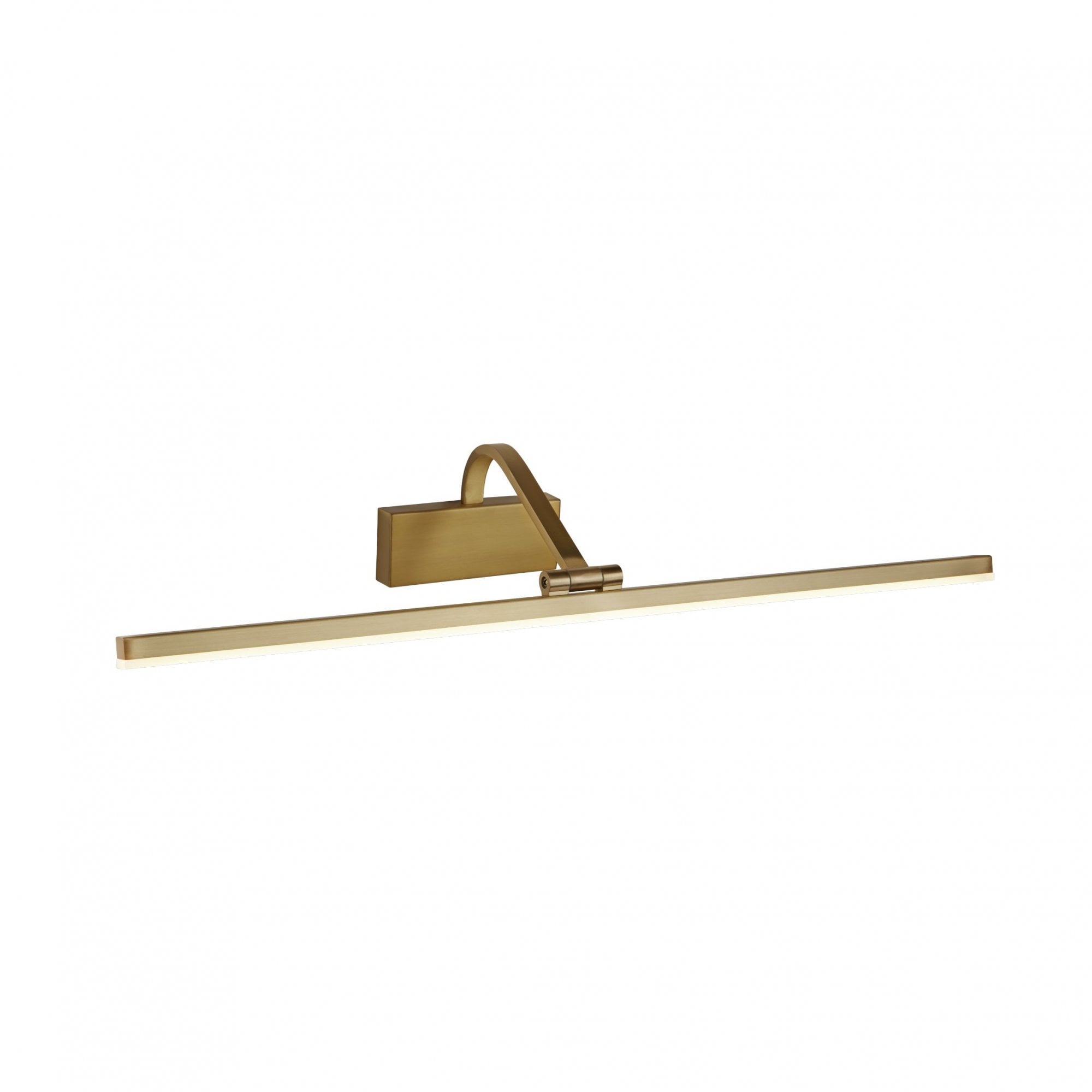 Stylish 70 cm LED Picture Light In Brushed Gold Finish 5551-70SB