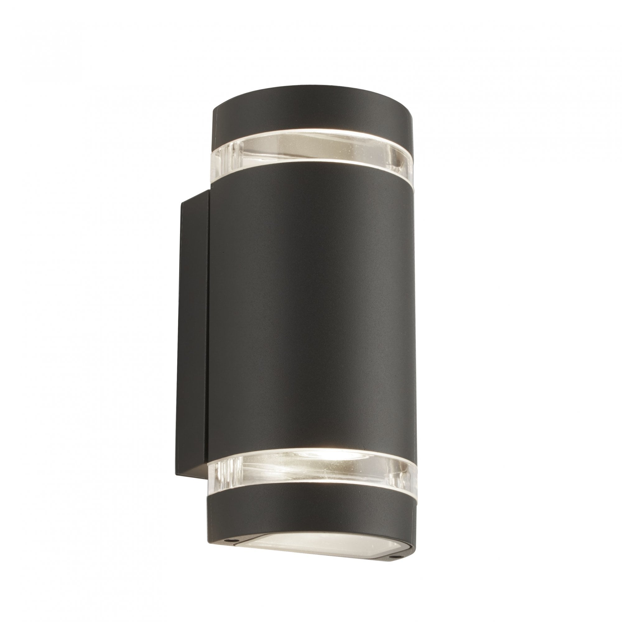 Outdoor LED Wall Light In Dark Grey Finish IP44 2002-2GY-LED