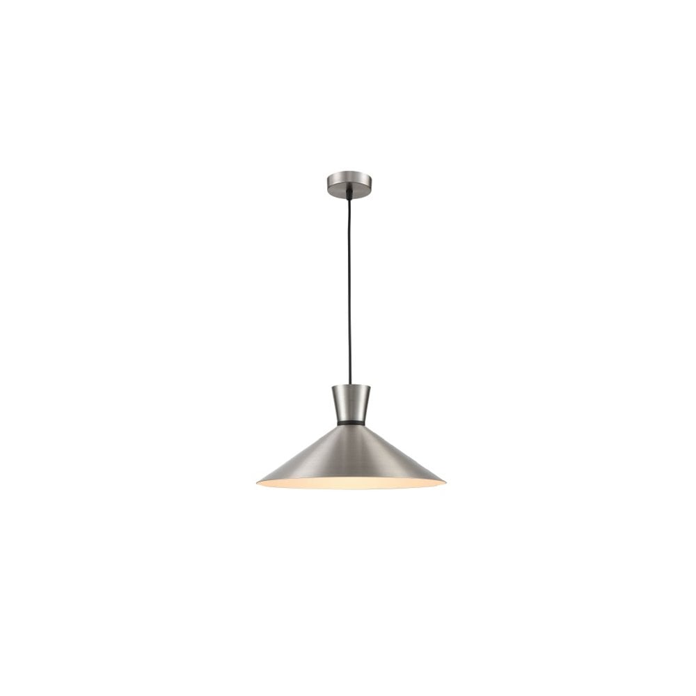Medium Ceiling Pendant Light In Satin Nickel Finish PCH211