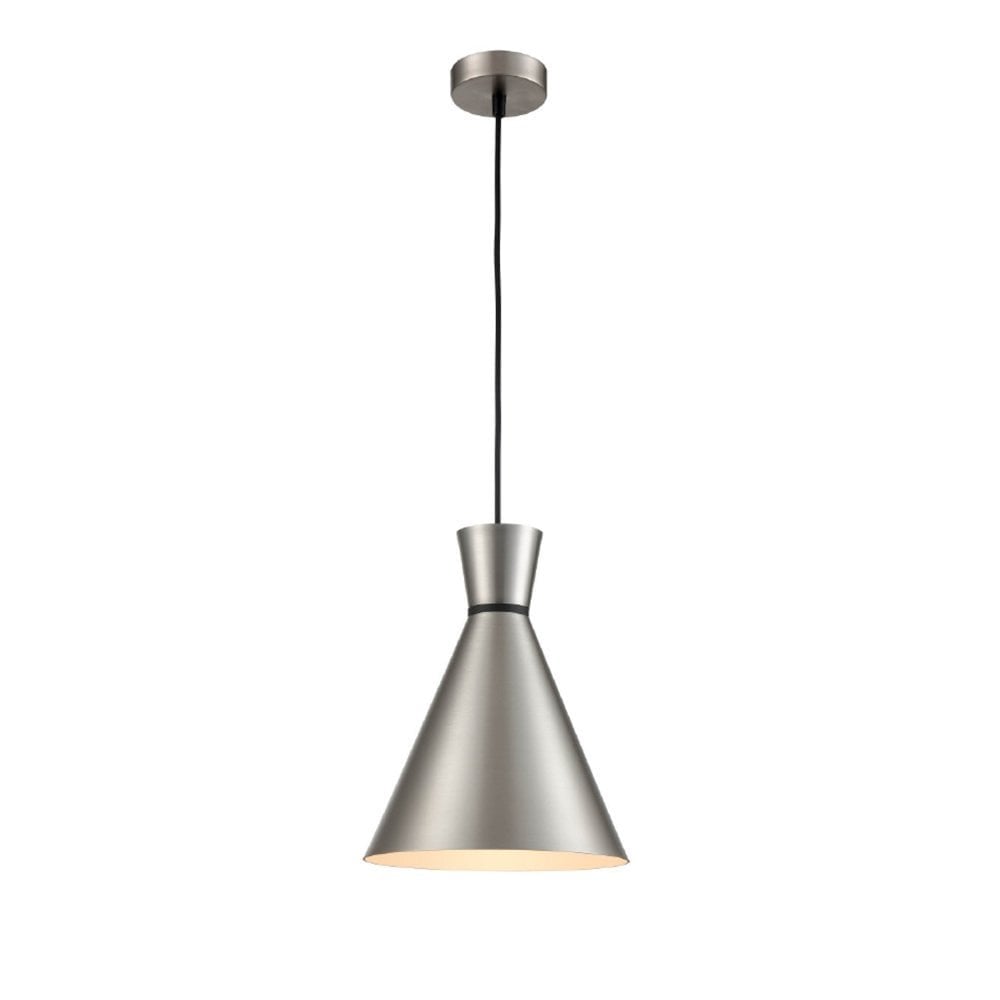 Small Ceiling Pendant Light In Satin Nickel Finish PCH210