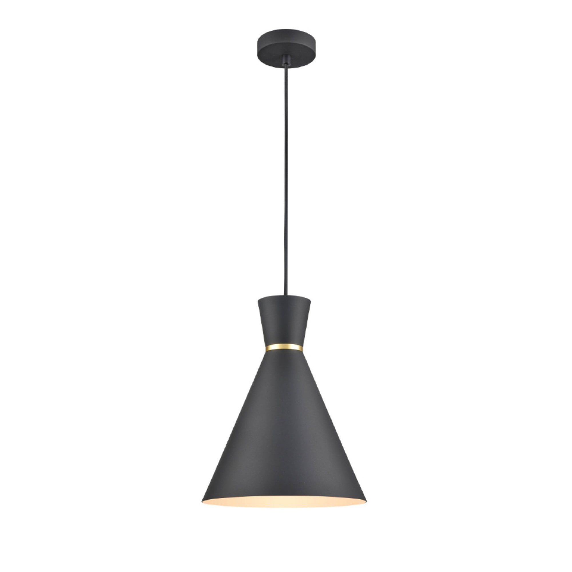Small Ceiling Pendant Light In Satin Black Finish PCH214