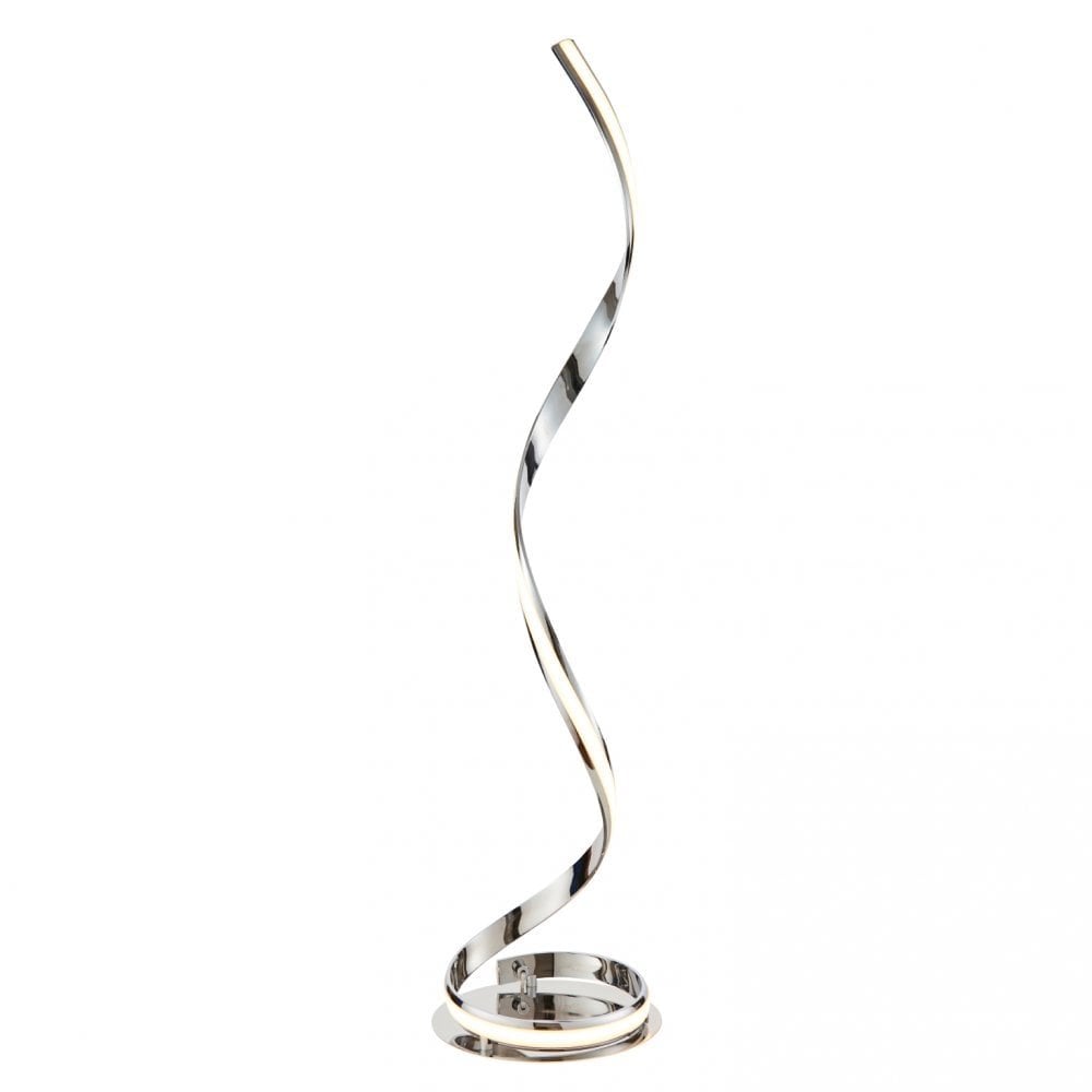 Aria LED Floor Lamp In Polished Chrome Finish 76395