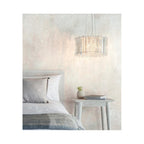 Hanna Elegant Crystal Ceiling Pendant Light In Chrome Finish 78699