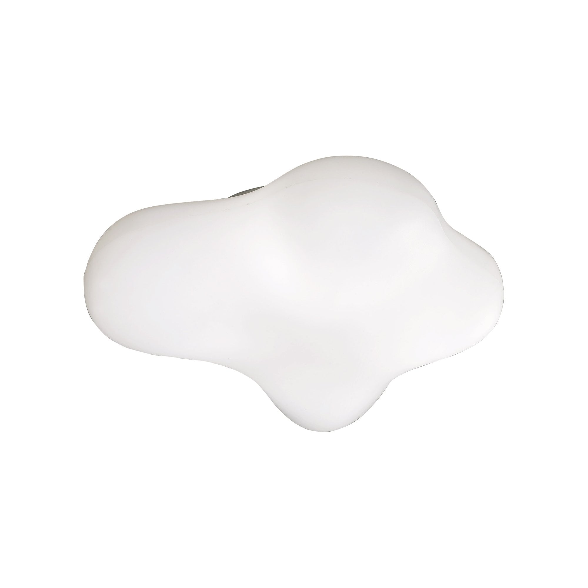 Eos Cloud Shape 4 Light Flush Ceiling Light In White Finish IP44 M1882