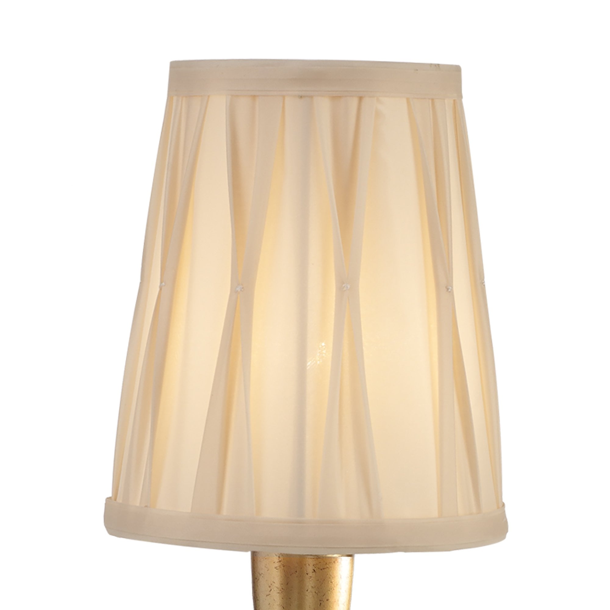 Sophie Traditional Single Wall Light In Gold Finish With Crystal Drops M6295