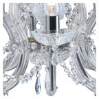 Marie Therese Classic 8 Light Ceiling Chandelier In Polished Chrome Finish 399-8