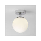 Denver Bathroom Flush Ceiling Light In Polished Chrome Finish IP44 1038001