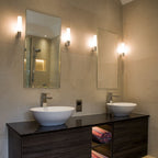 Bari Bathroom Wall Light In Polished Chrome Finish IP44 1047001