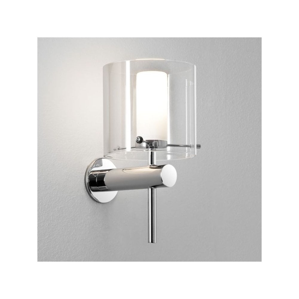 Arezzo Bathroom Wall Light In Polished Chrome Finish IP44 1049001
