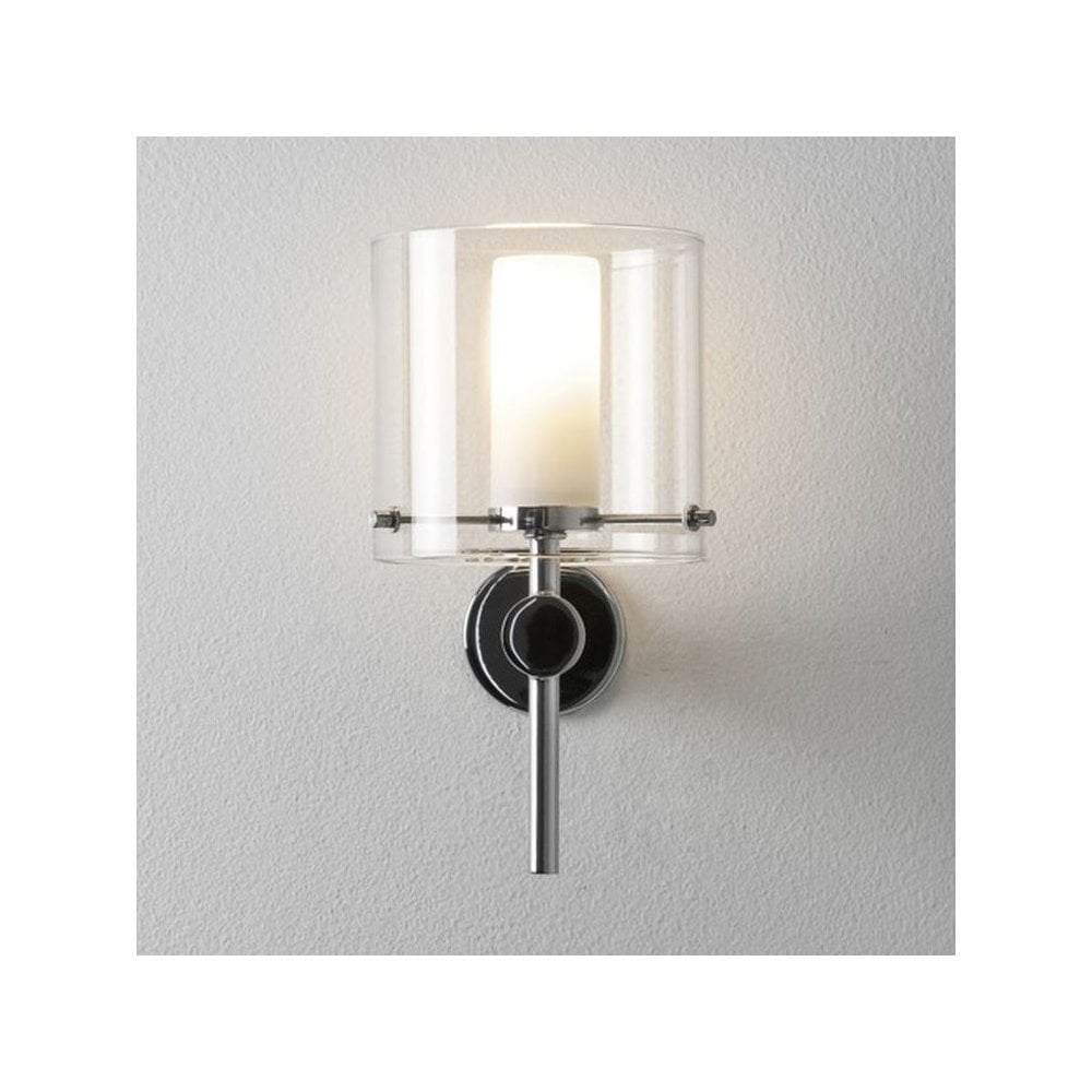 Arezzo Bathroom Wall Light In Polished Chrome Finish IP44 1049001