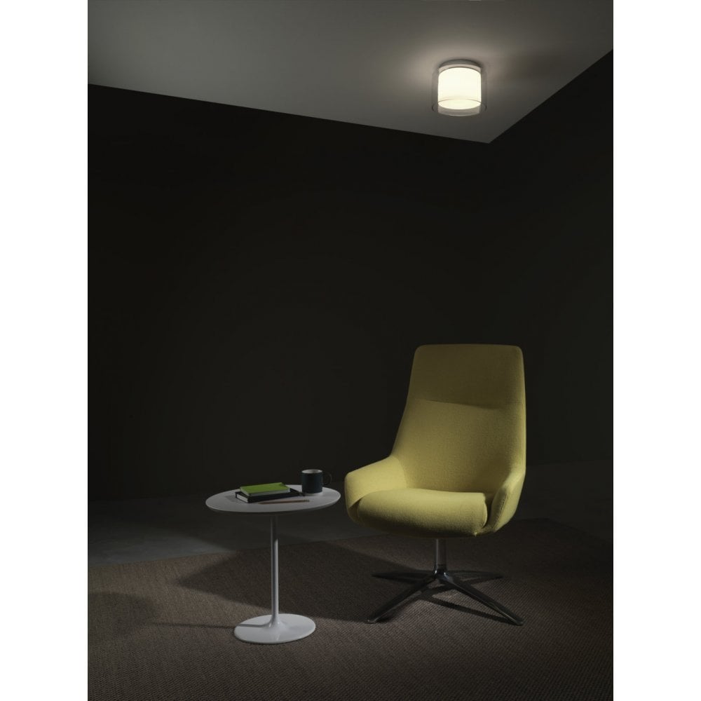 Arezzo Bathroom Flush Ceiling Light In Polished Chrome Finish IP44 1049003