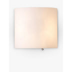 Lupa Contemporary Wall Light With White Glass Shade 1074001