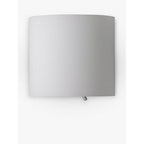 Lupa Contemporary Wall Light With White Glass Shade 1074001