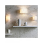 Lupa Contemporary Wall Light With White Glass Shade 1074001