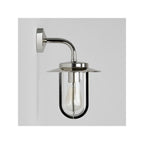 Montparnasse Outdoor Wall Lantern In Polished Nickel Finish IP44 1096001