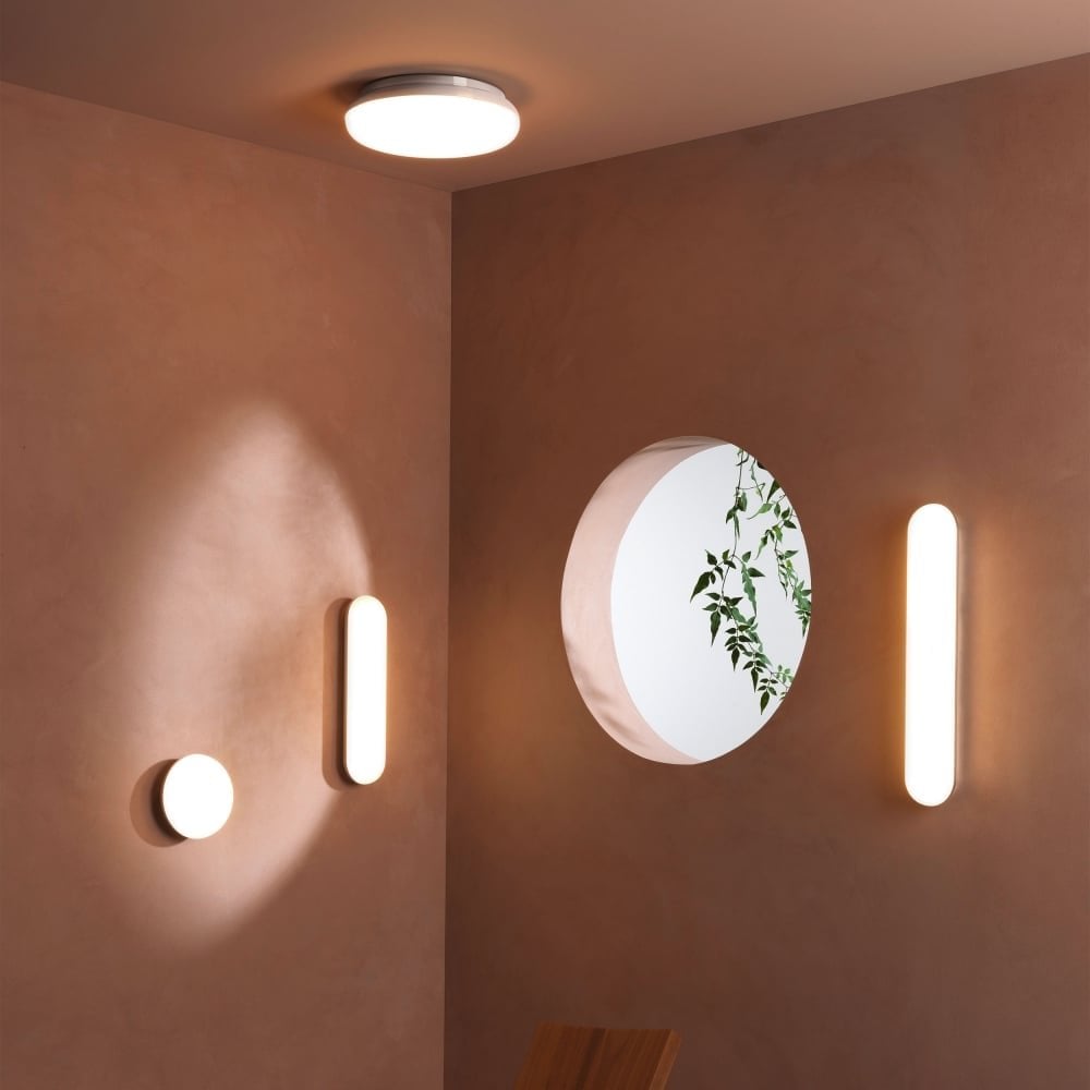 Altea 300 Bathroom Flush Light In Polished Chrome Finish IP44 1133002