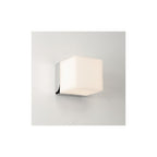 Cube Dimmable Bathroom Wall Light In Polished Chrome Finish IP44 1140001