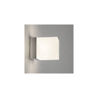 Cube Dimmable Bathroom Wall Light In Polished Chrome Finish IP44 1140001
