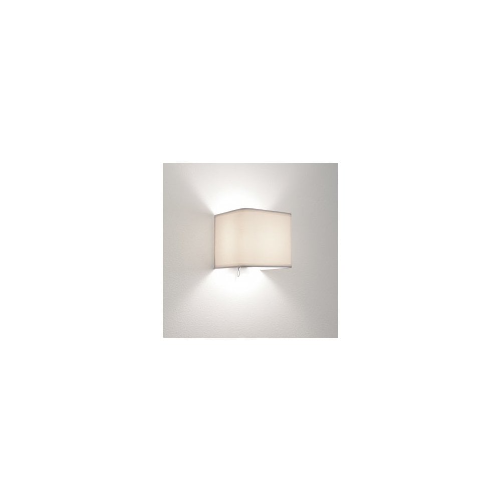Ashino Modern Wall Light With Fabric Shade 1166001