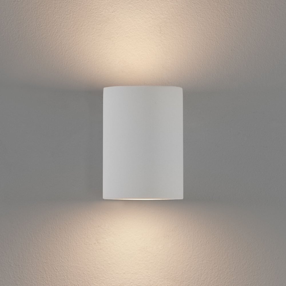 Pero Contemporary Wall Light In Plaster Finish 1172001