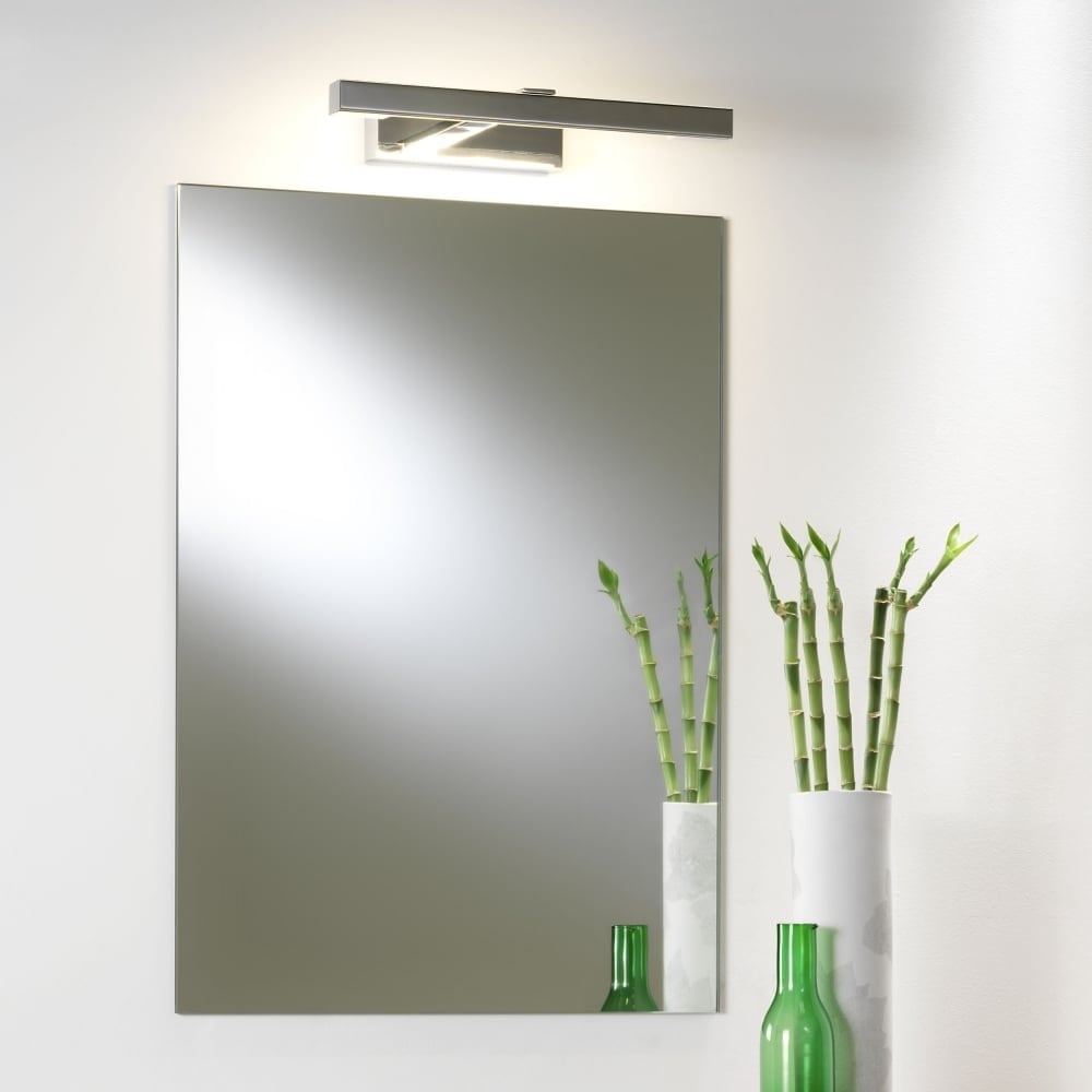 Kashima 350 LED Modern Bathroom Wall Light In Polished Chrome IP44 1174003