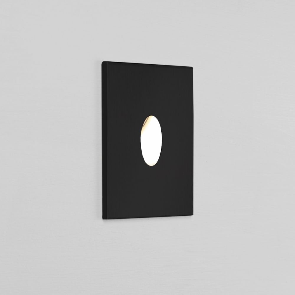 Tango LED Outdoor Recessed Wall Light In Black Finish IP65 1175004