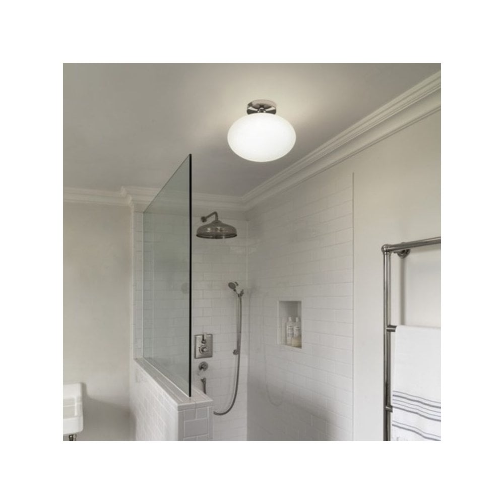 Zeppo Bathroom Ceiling Light In Polished Chrome Finish IP44 1176001