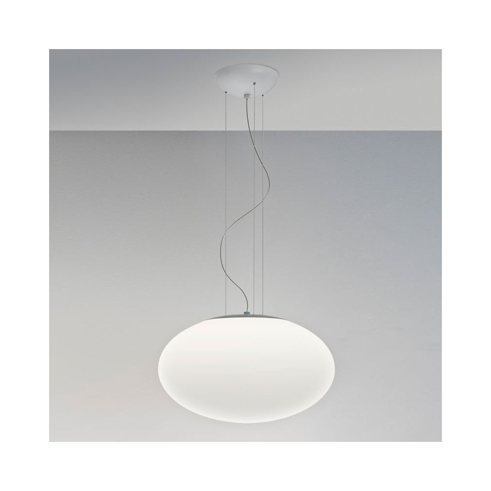 Zeppo 400 Ceiling Pendant Light In Matt White Finish 1176003