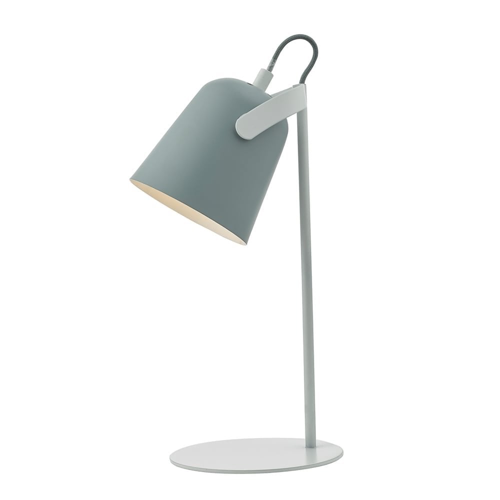 Effie Modern Table Lamp In White And Grey Finish EFF4139
