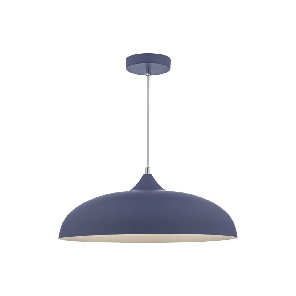Kaelan Modern Ceiling Pendant Light In Navy Blue Finish KAE0123