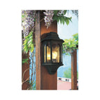 Chapel Classic Outdoor Wall Light In Black Finish IP44 CP7 BLACK