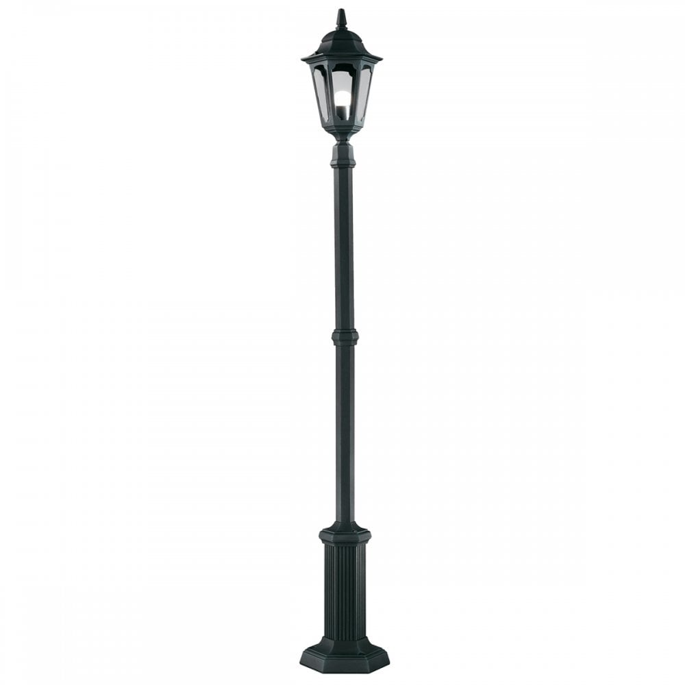 Parish Outdoor Lamp Post In Black Finish IP44 PR6 BLACK